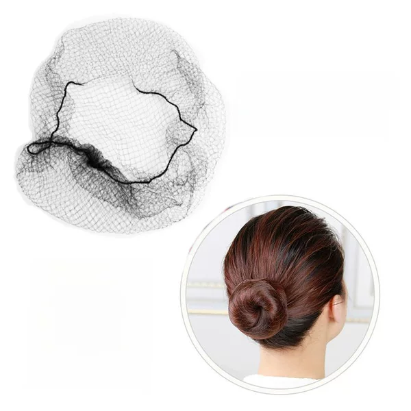 Film and TV Disc Hair Supplies Special High Elastic Invisible Hair Net Fine Mesh Wig Protecting Disc Head Mesh Cover Meatball Head