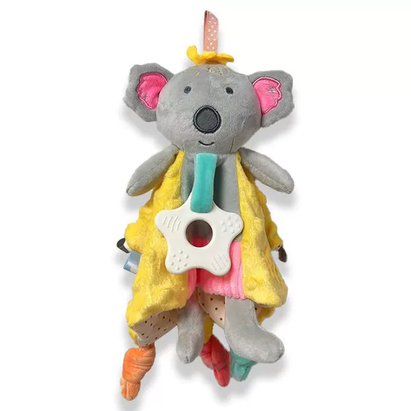 New Yellow Koala Triangle Scarf