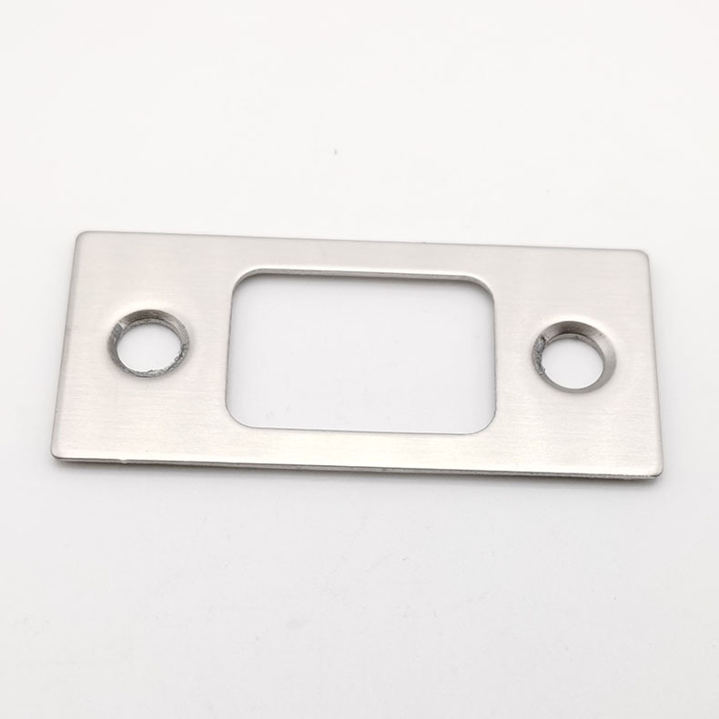 Placa de bloqueo de madera pieza de guía de perno de la puerta bloque de bloqueo cuerpo hebilla pieza perno hebilla caja hardware en stock accesorios al por mayor