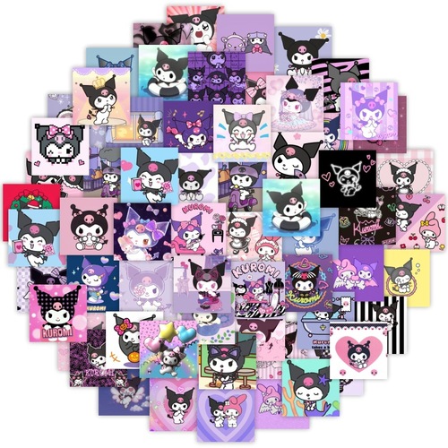 63 cartoon Rilome background material anime cute sticker waterproof notebook water cup decoration sticker