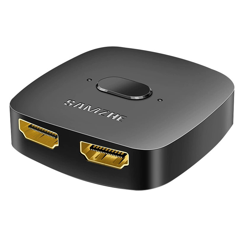HDMI высокое разрешение переключатель распределитель 4K высокое разрешение два входа один выход высокое разрешение компьютерный дисплей HV-502W