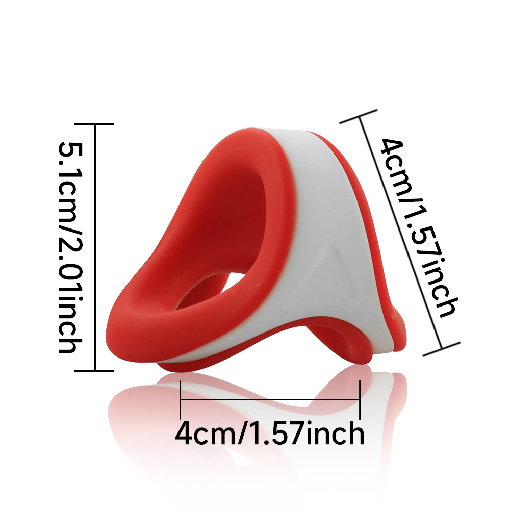 빨간색-흰색 혼합 색상