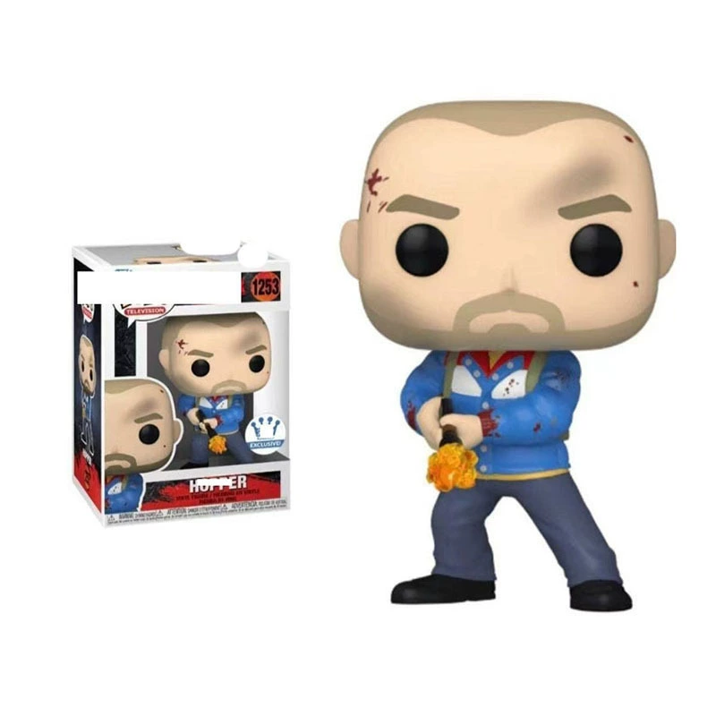 Виниловые Pop-фигурки (Stranger Things) — Дастин, Стив, Робин и Демогоргон, в коробке
