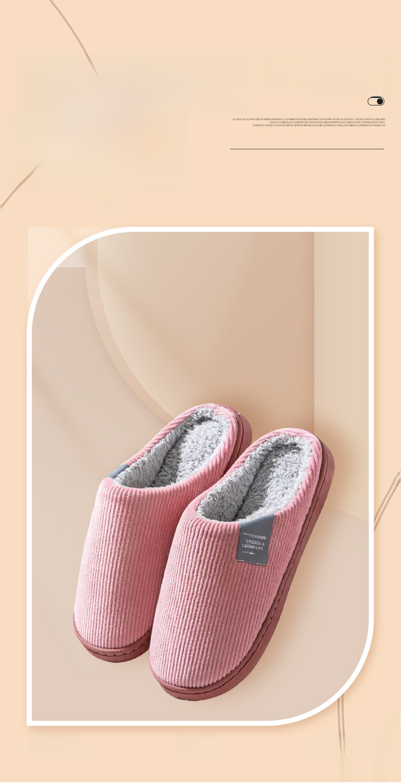Cotton Slippers Image 1