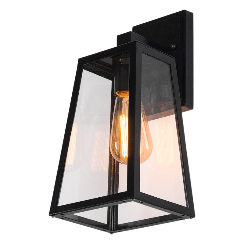 Lámpara de pared exterior impermeable para exteriores, lámpara de pared para villa, pasillo, patio, lámpara de jardín, lámpara de pasillo, lámpara de poste de puerta, LED