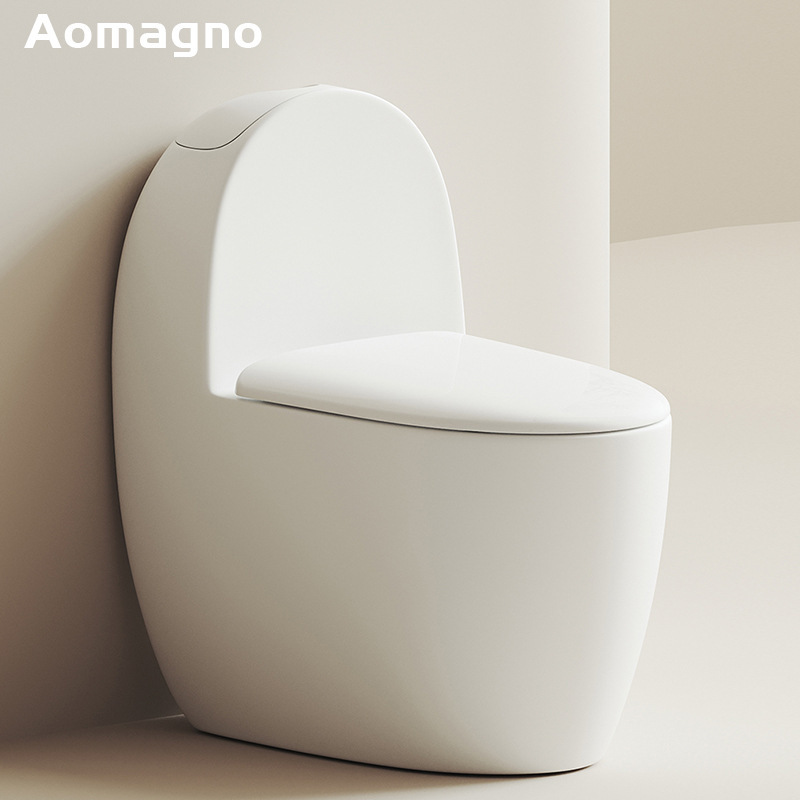 Aomagno 卵型トイレポンプサイフォンバスルームクリエイティブ節水大衝撃ホテルとB&Bトイレ|undefined