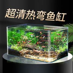高透明水槽ゴールデンクリスタルホワイト工場直販リビングルームオフィスホテルロビー観賞用大型水槽ドロップシッピング