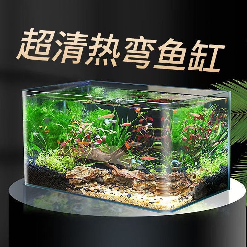 高透明水槽ゴールデンクリスタルホワイト工場直販リビングルームオフィスホテルロビー観賞用大型水槽ドロップシッピング|undefined