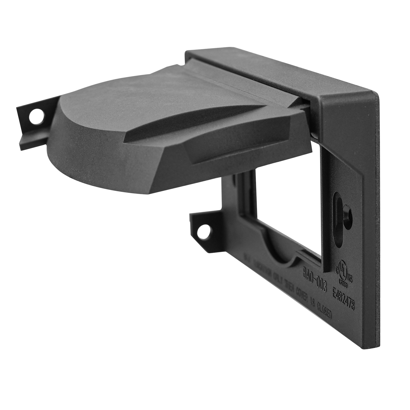 横款防水盖美式户外插座防水盖GFCI防水盖 单孔插座防水盖