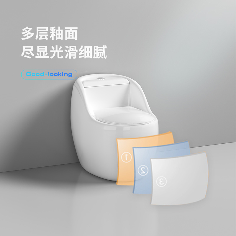 WC fábrica al por mayor Guangdong sanitarios baño nuevo de una sola pieza Super sifón personalizado ingeniería hogar