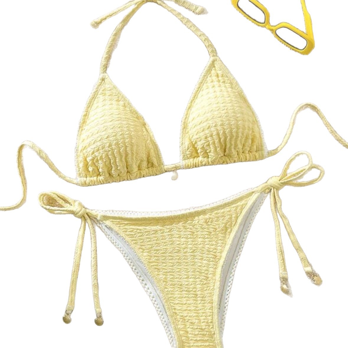 Women's Clothing Style Sexy Slimming Bikini Two Piece Swimsuit For Women Beach Vacation Swimwear Beach & Pool Ready_ecoleips.com