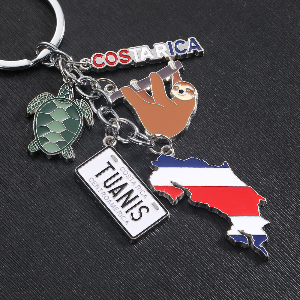 Fabricantes personalizados nuevos creativos árboles de arroz, letras de animales de moda personalidad llaveros colgantes de bolsas al por mayor