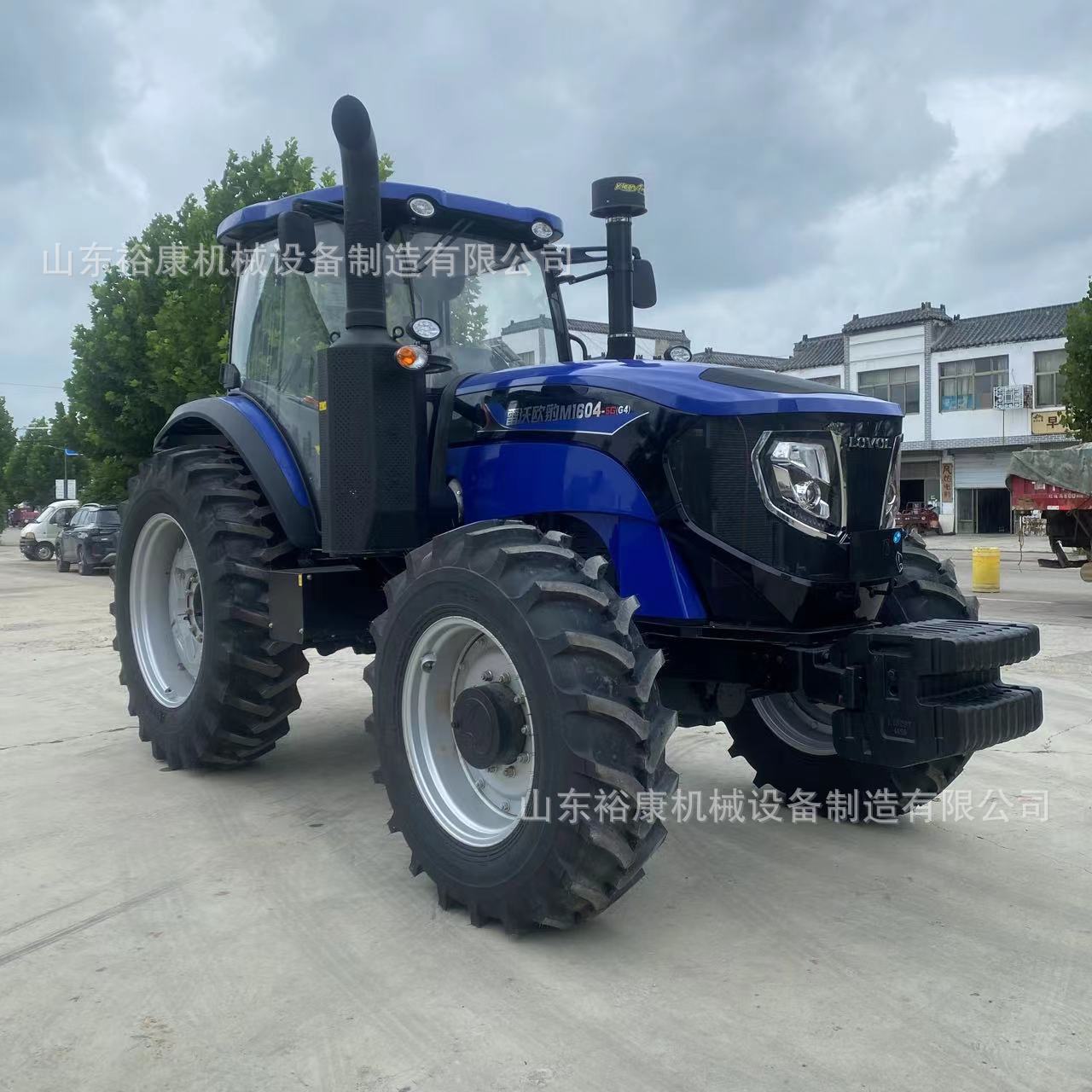 雷沃欧豹M1604-5G农用四驱拖拉机 潍柴六缸变频TC桥160马力旋耕机