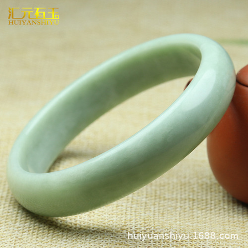 Natural A-grade Guizhou Jade Bracelet Jade Color Jade Bracelet Jewelry Ornaments Fair Gifts Live Broadcast Supply Wholesale