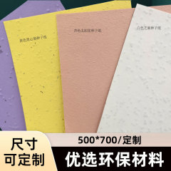 A4 手作り種子発芽紙特殊紙バルク植栽可能な紙 300 グラム白紙種子紙メーカー卸売