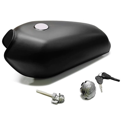 CG125 motosiklet üçün universal retro modifikasiya edilmiş yanacaq çəni, açarlı və qapaqlı