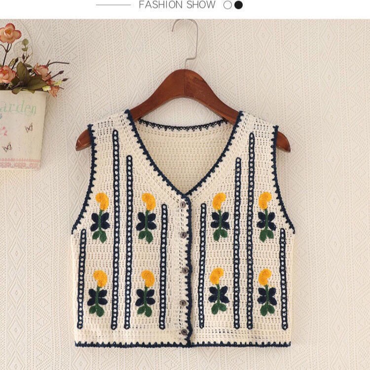 블루 조끼 764