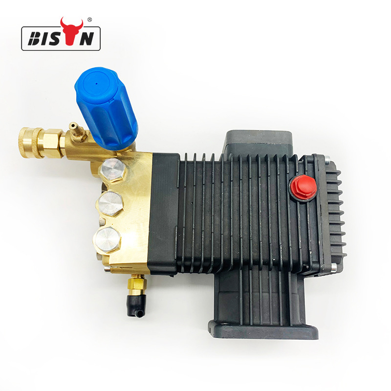 柏森增压泵大功率曲轴泵配件铜大流量高压清洗机泵头 洗车机泵头