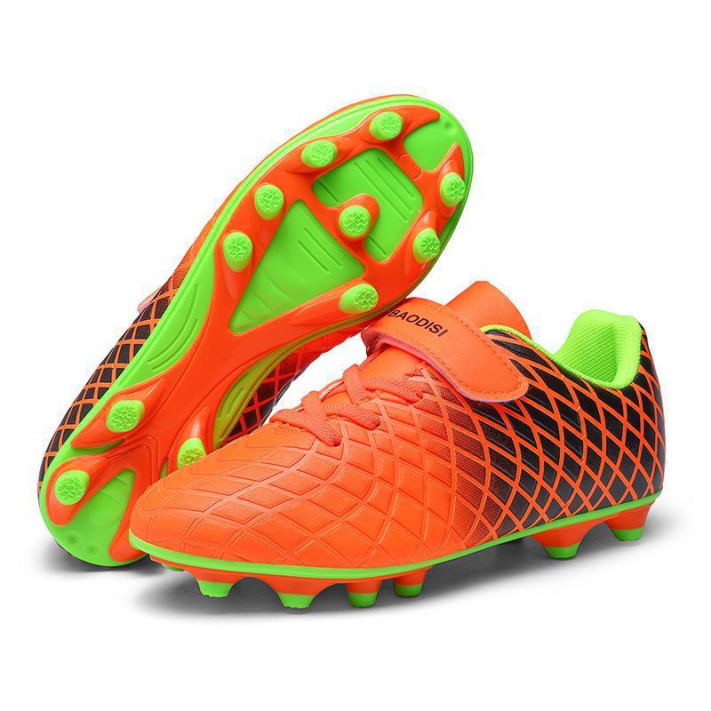 Zapatillas de Fútbol para Niños de Malla con Cierre de Velcro para Entrenamiento