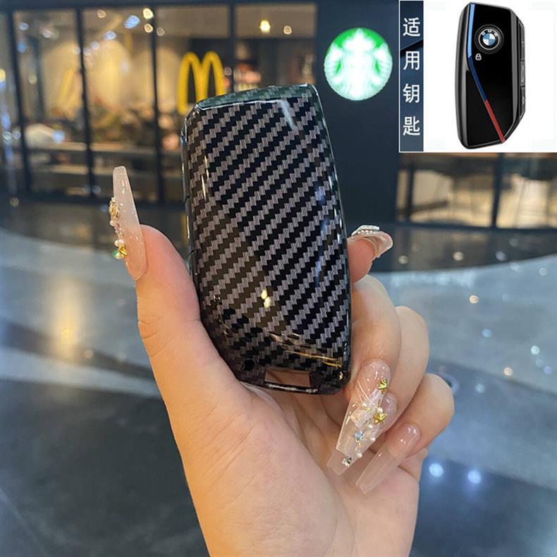 Suitable for Bmw Lcd Screen Key Cover 7 Series 730 Seven 740 X5X6X7 Five 6/8/5 Series 535Le Car Bag Buckle Shell