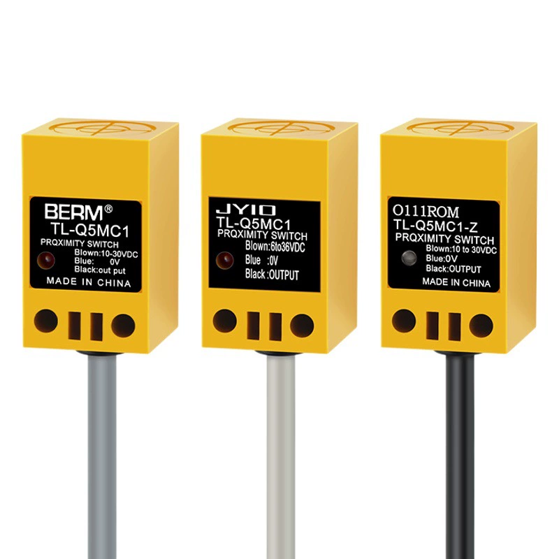 Квадратный Бесконтактный переключатель TL-Q5MC1 Датчик постоянного тока трехпроводной NPN нормально открытый 6-36В постоянного тока расстояние срабатывания 5 мм