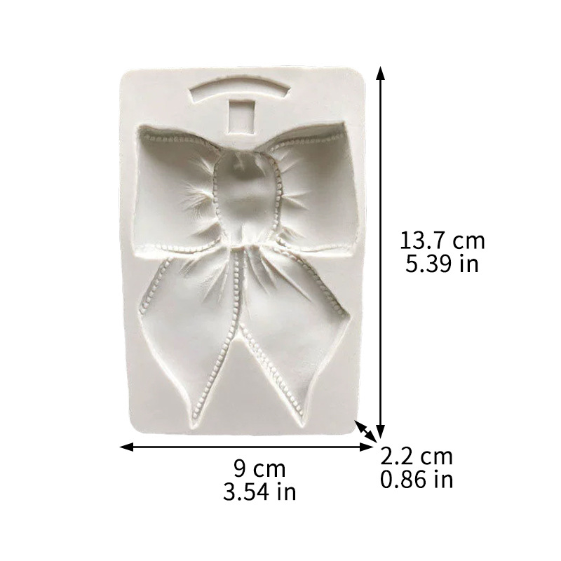 Gran pajarita silicona molde fondant cake decoración chocolate fondant azúcar haciendo herramienta