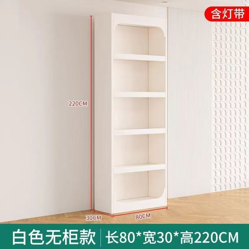 展示柜产品化妆品货架样品美容院置物架美甲多层玻璃门陈列柜子|undefined