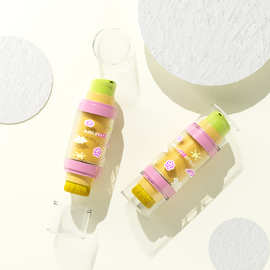 晟祺新品 30ml真空瓶按压瓶带毛刷 双头双层瓶可替换内胆乳液瓶