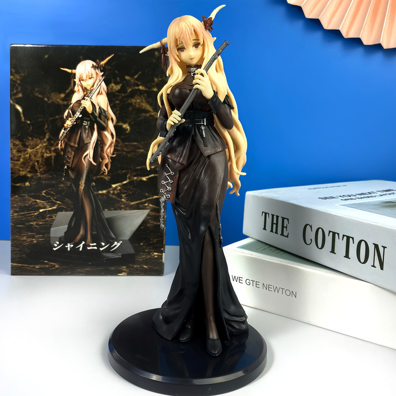 明日の方舟のアメーヤの手はウサギの女の方舟の閃霊の手をして美少女のゲームの周辺の置物の模型を作ります。|undefined