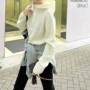 连帽保暖质感针织卫衣
