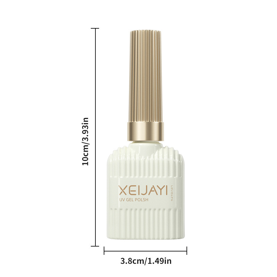 Esmalte de Gel Blanco Transparente de Secado, Capa de Sellado y Refuerzo para Salón de Uñas image 6