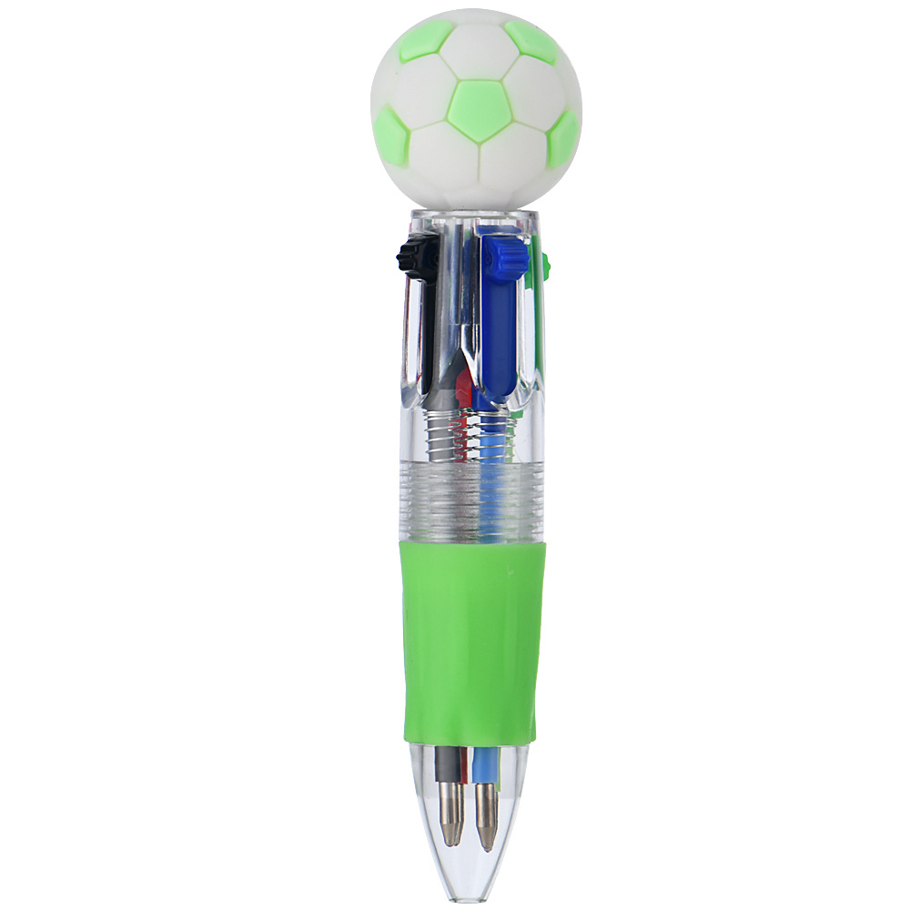 Transfronterizos para lindos bolígrafos de fútbol, baloncesto, rugby, dibujos animados multicolores mini bolígrafos cortos