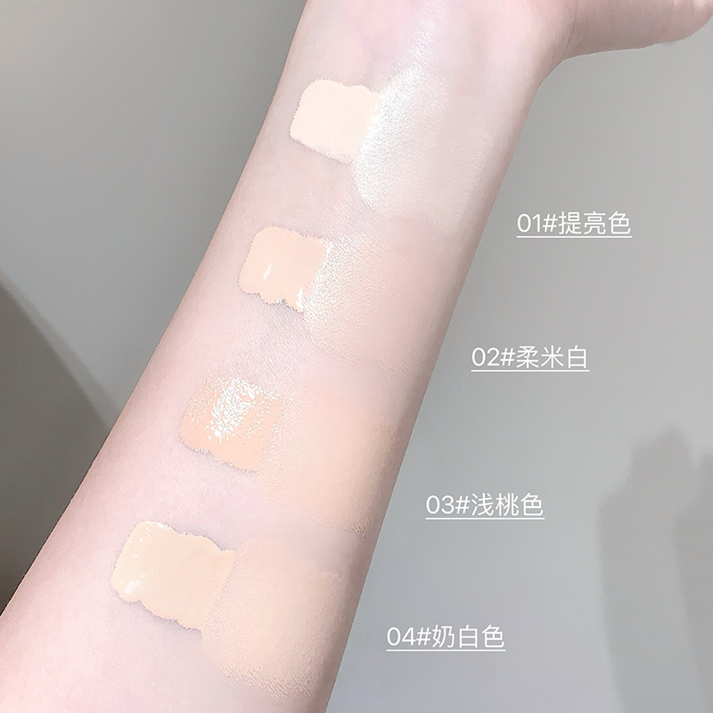 Corrector transparente de Ke Lauder, brillo y corrector, ojeras, marcas de acné, salmón, corrección del tono de piel, maquillaje base impecable