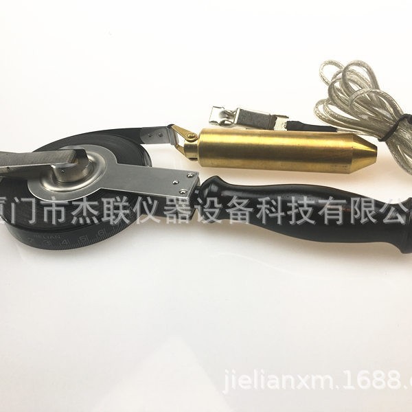 JIELIAN优质碳钢量油尺测深炼厂油库加油站槽车船舶5米防爆静电