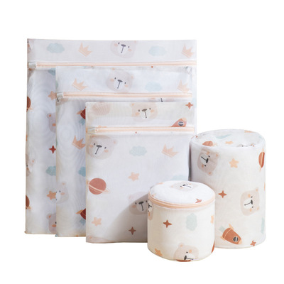 印花内衣洗衣袋洗衣机专用防变形 轻奢网袋收纳袋家用文胸护洗袋