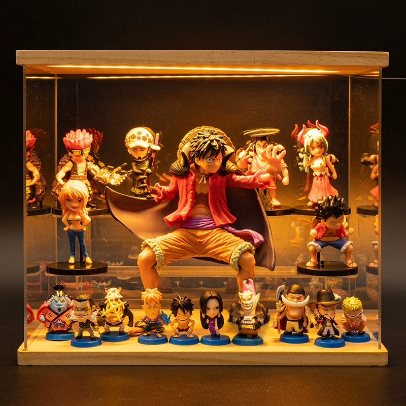 Комплект фигур One Piece: полный набор Лuffy Empress Peripherals Zoro Q Version Blind Box Doll, украшения, подарки на выпускной