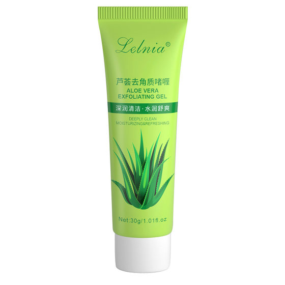 Aloe Exfoliating Gel 30g Cleansing Facial Scrub Hydrating and Moisturizing Fine for Men and Women Available 