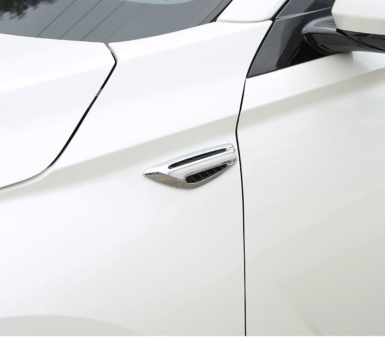General Motors Blade Vender Side Marker Body Modification Fake Tuyere Decoration Sticker Car Engine Cover Exterior Accessories
