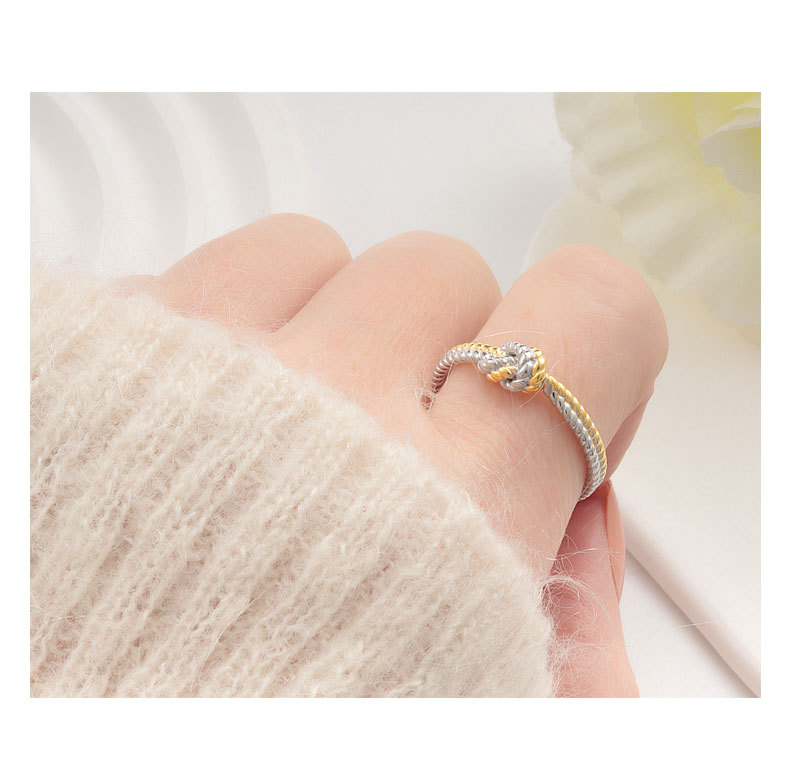 10, 5 Ring Size 925 Sterling Silver Knot Rings 925 Sterling Silver Rings