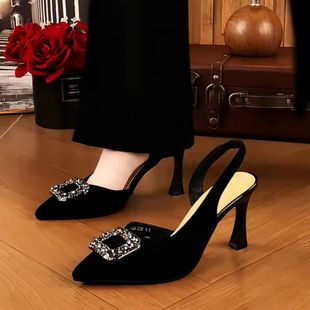 �����߸�Ь���|���º�ɫ���^��Ь��ŮЬ��2025�¿�ļ����^��Ь