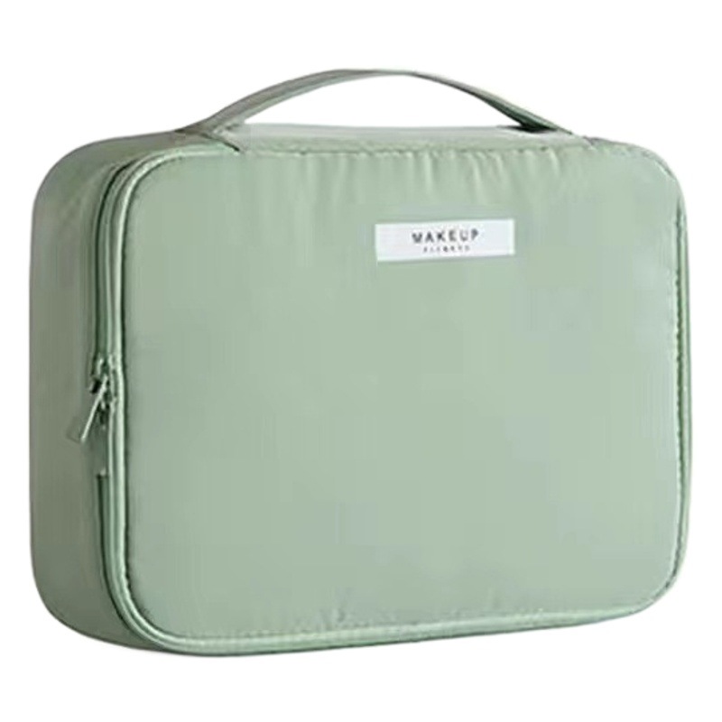 Bolsa de cosméticos de viaje bolsa de almacenamiento de cosméticos de alto aspecto caja portátil de gran capacidad bolsa de almacenamiento de cepillo cosmético impermeable