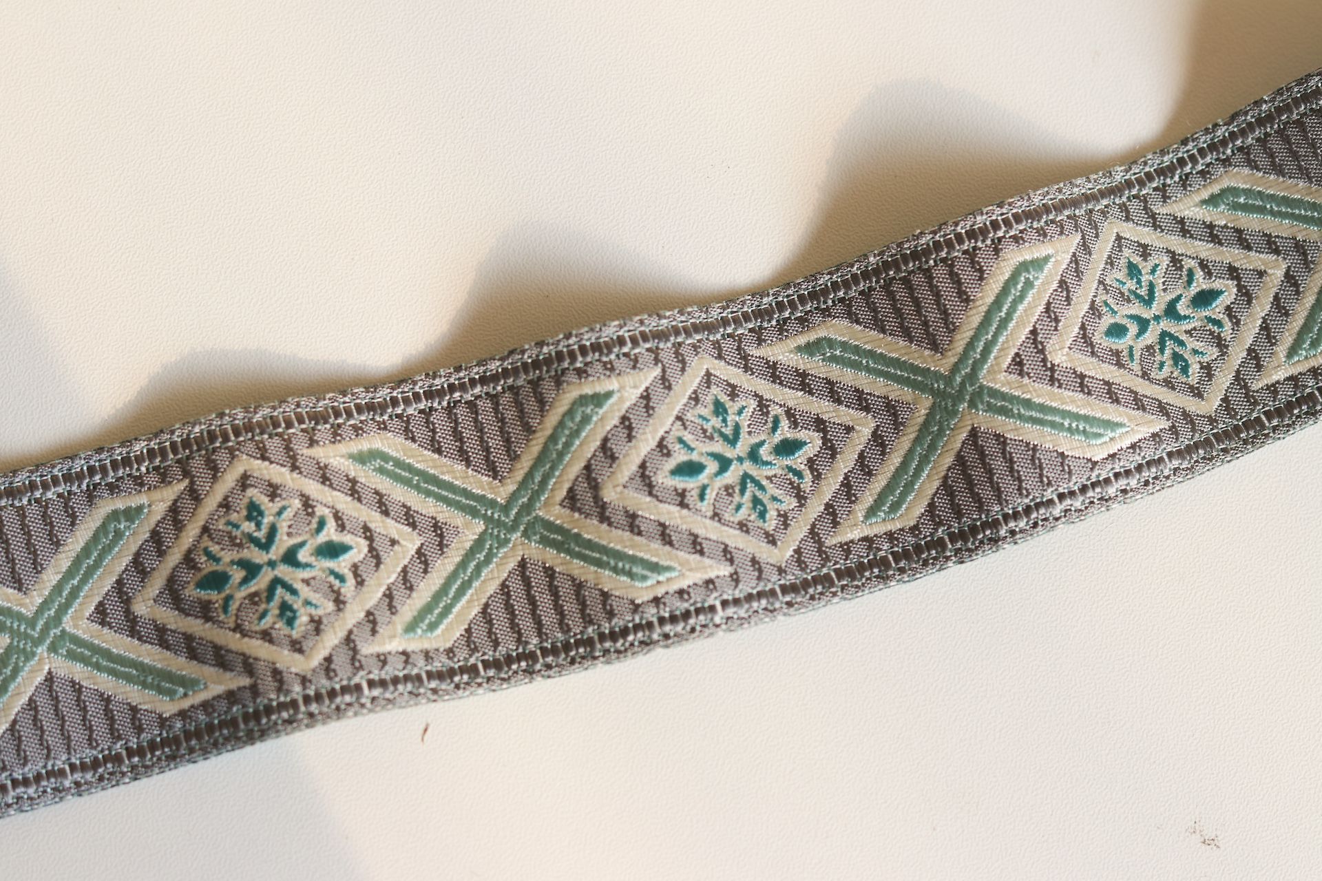 4cm de ancho y alta precisión jacquard cinta cortina sofá ropa nacional mantel ajuste decorativo