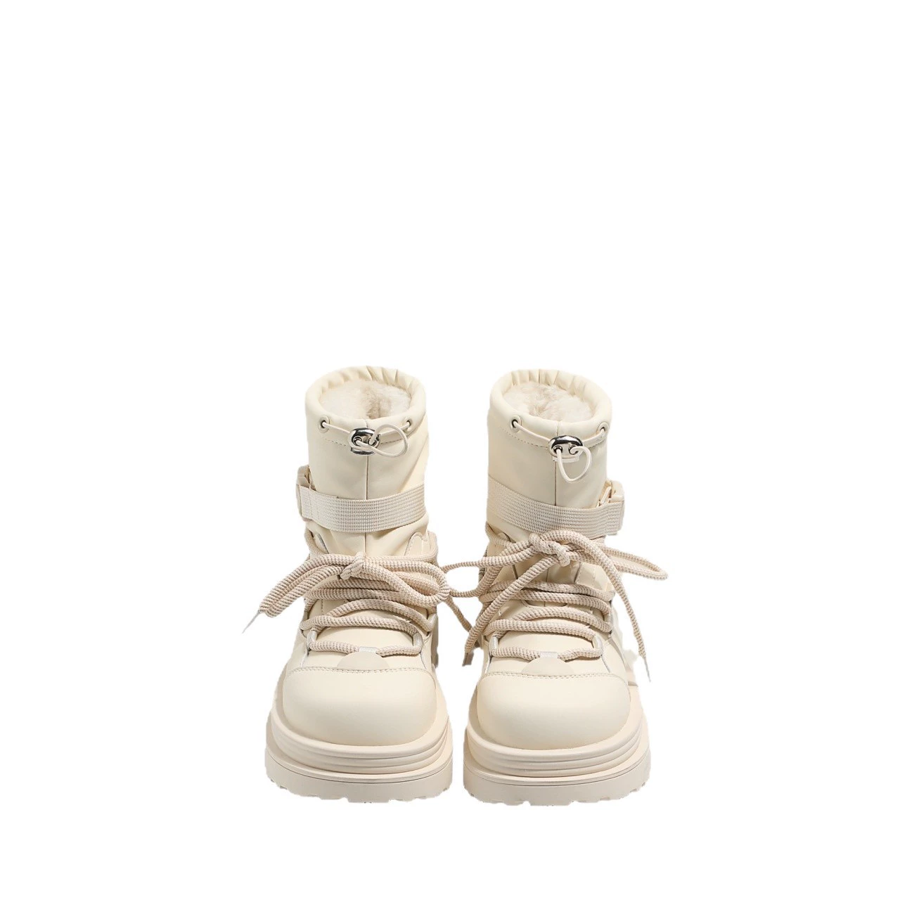 Martens, warm non-slip shoes platform, low boots