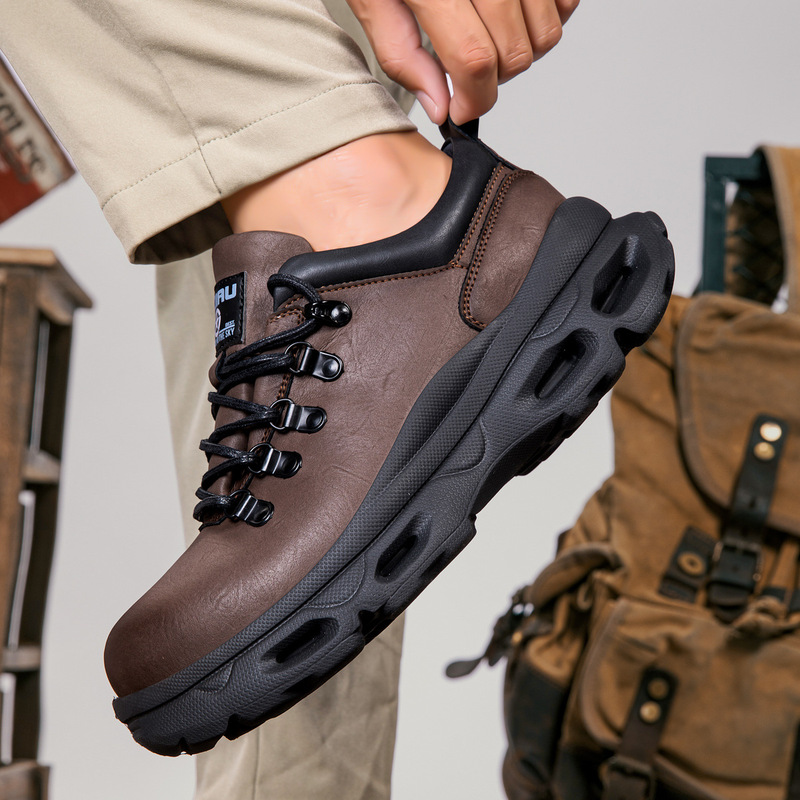 Casual Shoes for Men, New Autumn Fashion Versatile Derby Shoes, Men's Thick-Soled Height-Increasing Dad Shoes, Men's Sports Shoes