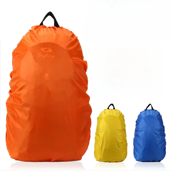 Factory direct backpack rain cover outdoor mountaineering bag bag rain cover waterproof cover wholesale 35-80 liters