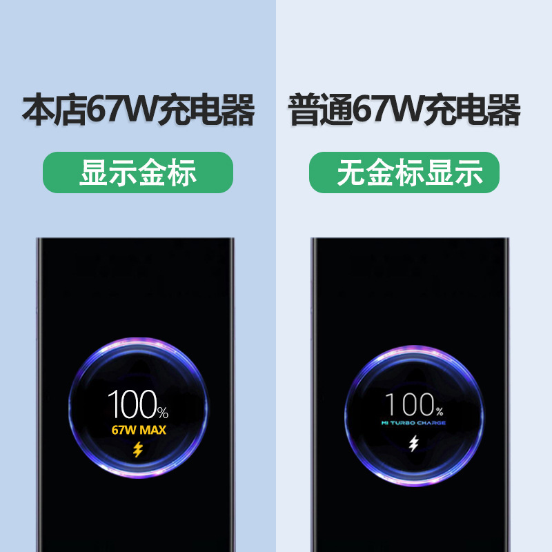 Adecuado para rojo mi K40 mejorado 67W cargador xiaomi note10 11 12pro teléfono móvil estándar europeo carga rápida cabeza