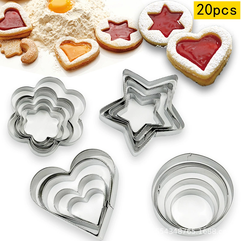 Compact set, mold, 20 pieces, 12 pieces, DIY