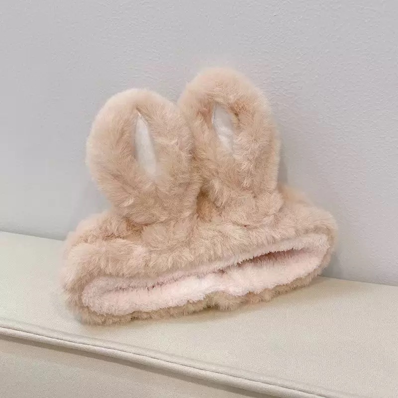 Caricatura verde rana correa de cabello mujer nuevo lindo gran ojo correa de cabello lavar la cara correa de cabello máscara de Navidad tocado