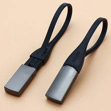 丹麦一代二代钥匙扣情人节礼品创意金属钥匙扣汽车钥匙链可刻LOGO