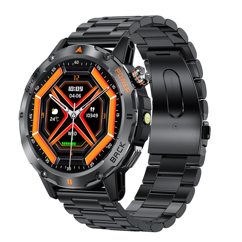 Cross-border New YK06 Smart Watch Bluetooth Call Outdoor Sports 1.53 HD Large Screen Heart Rate Blood Oxygen Monitoring